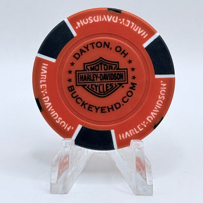 Harley-Davidson - Buckeye Dayton Ohio Series 3 Advertising Chips