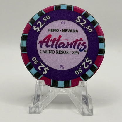 Atlantis Reno Nevada 2012 $2.50 Casino Chip D0696