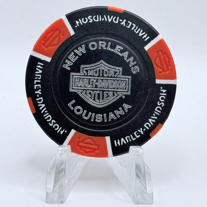 Harley-Davidson - Bourbon Street New Orleans Louisiana Series 1 Advertising Chips
