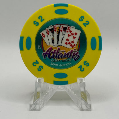 Atlantis Reno Nevada 2002 $2 Casino Chip E0032