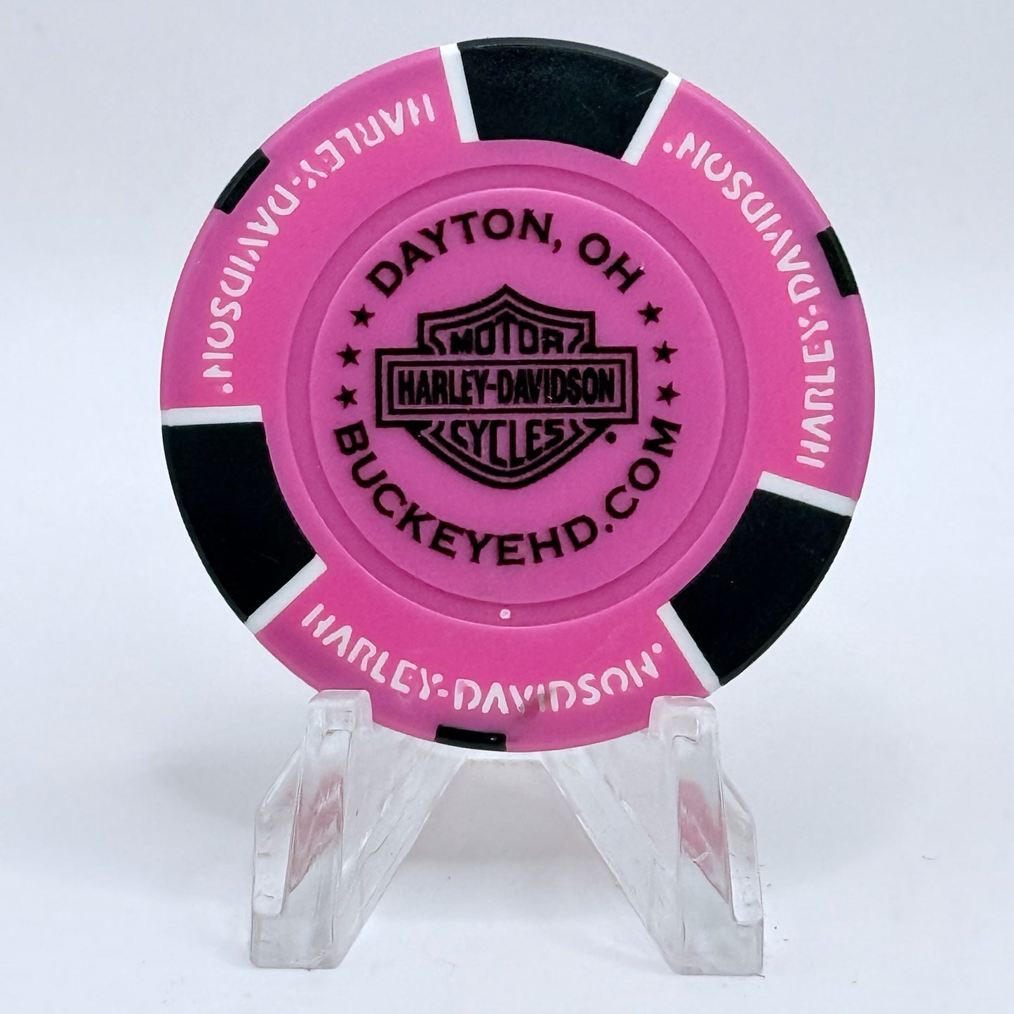 Harley-Davidson - Buckeye Dayton Ohio Series 3 Advertising Chips