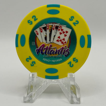 Atlantis Reno Nevada 2002 $2 Casino Chip E0032