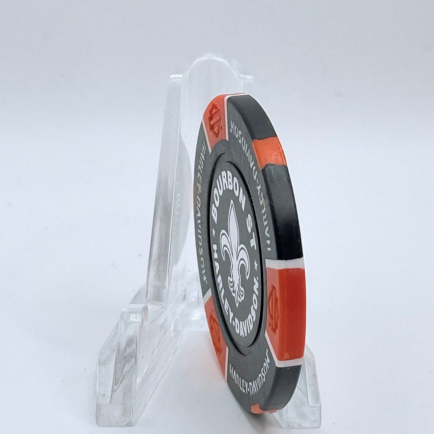 Harley-Davidson - Bourbon Street New Orleans Louisiana Series 1 Advertising Chips