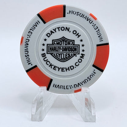 Harley-Davidson - Buckeye Dayton Ohio Series 3 Advertising Chips