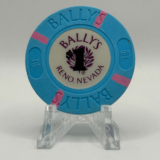 Bally's Reno Nevada 1986 $1 Casino Chip N4952