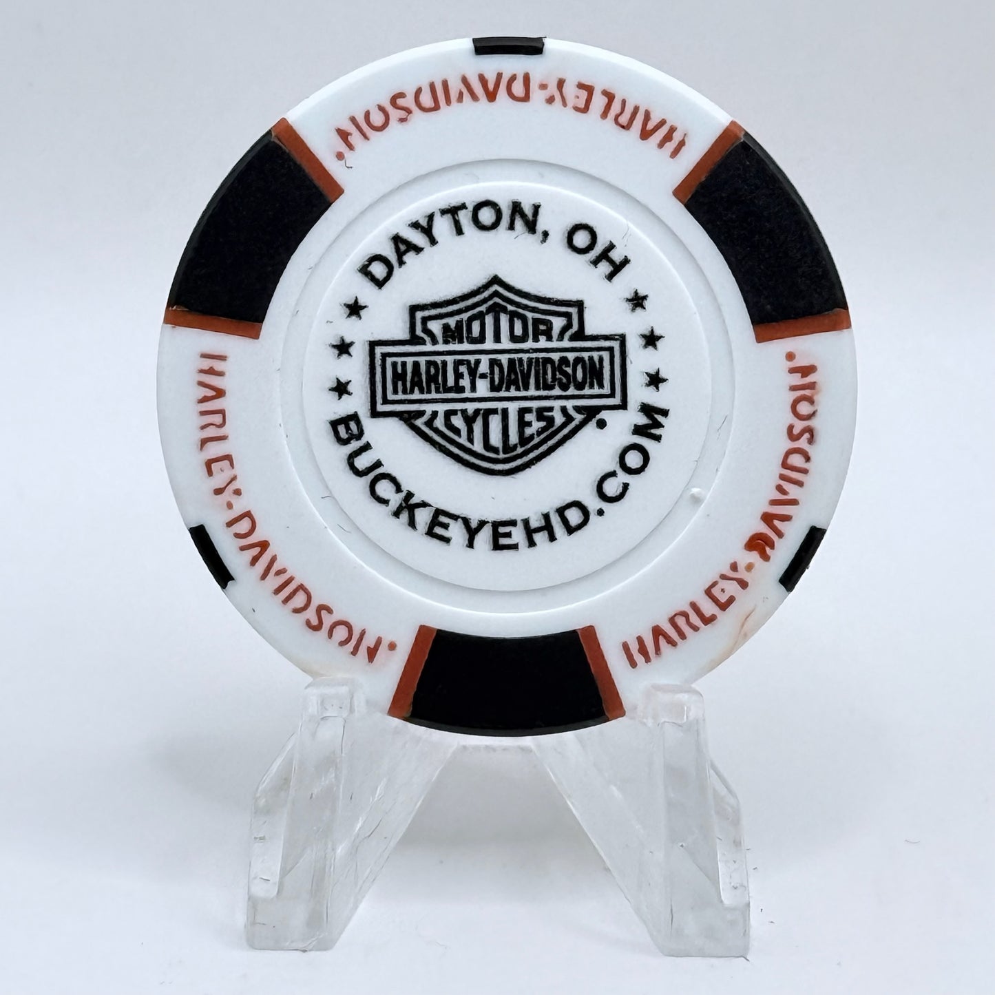 Harley-Davidson - Buckeye Dayton Ohio Series 3 Advertising Chips