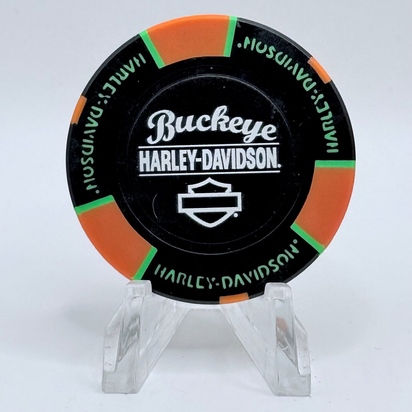Harley-Davidson - Buckeye Dayton Ohio Series 3 Advertising Chips