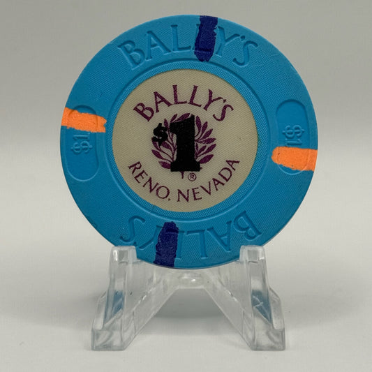 Bally's Reno Nevada 1991 $1 Casino Chip N4532