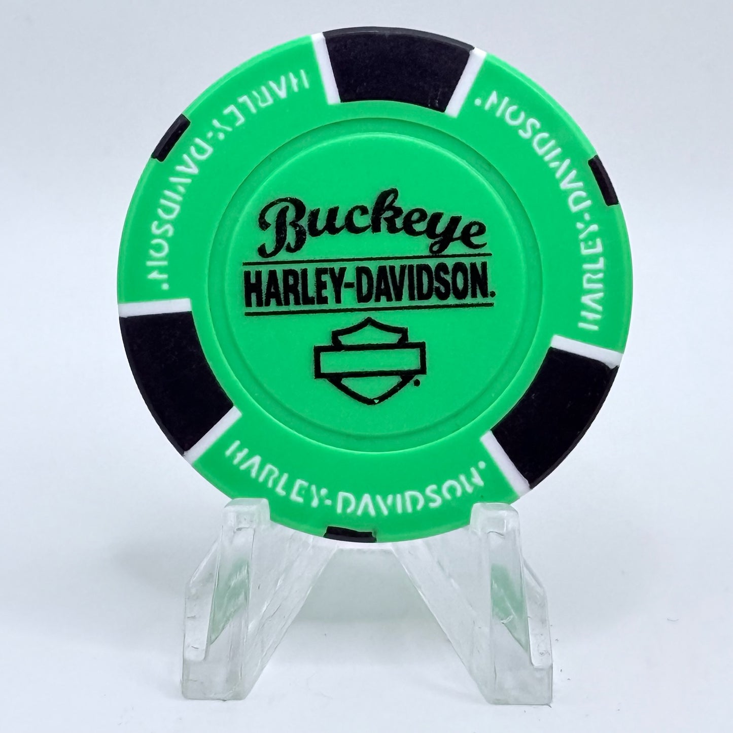 Harley-Davidson - Buckeye Dayton Ohio Series 3 Advertising Chips