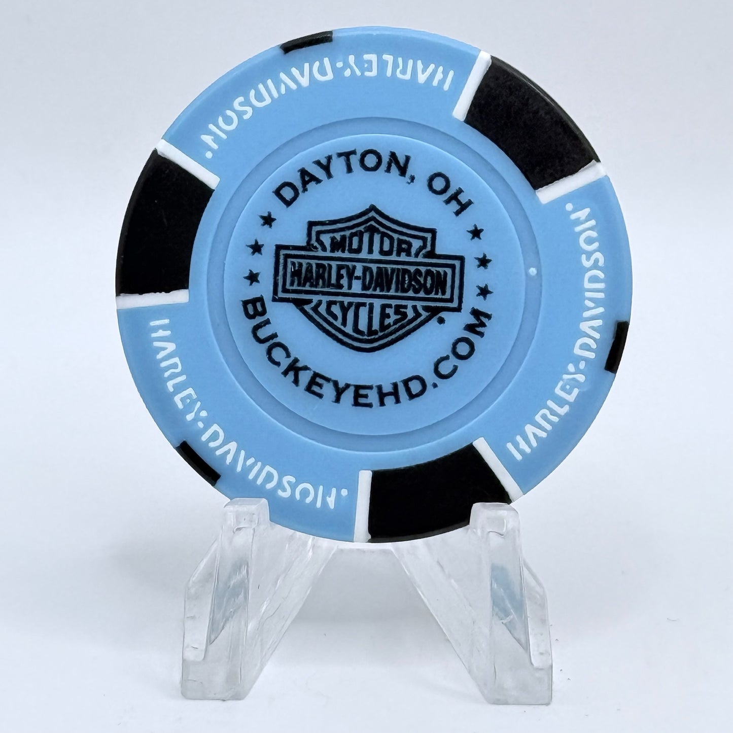 Harley-Davidson - Buckeye Dayton Ohio Series 3 Advertising Chips