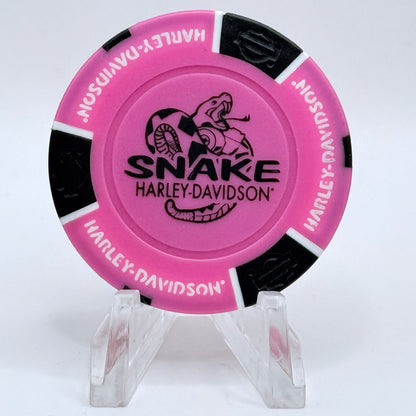Harley-Davidson - Snake Twin Falls Idaho Series 1 Advertising Chips