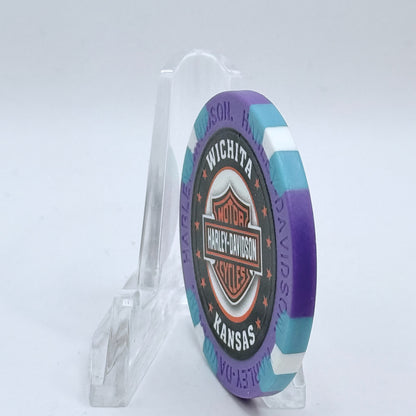 Harley-Davidson - Twister City Wichita Kansas Series 2 Advertising Chips