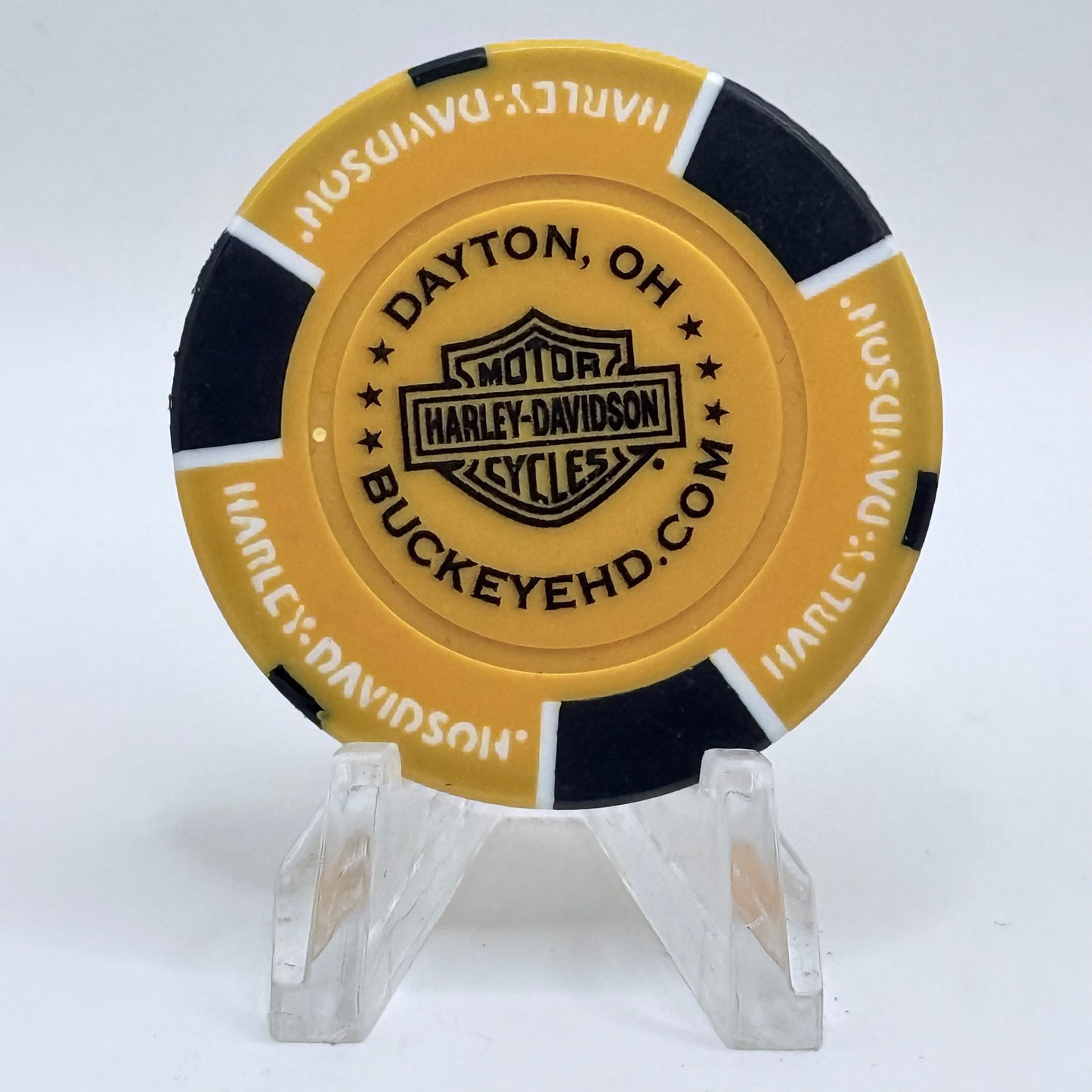 Harley-Davidson - Buckeye Dayton Ohio Series 3 Advertising Chips