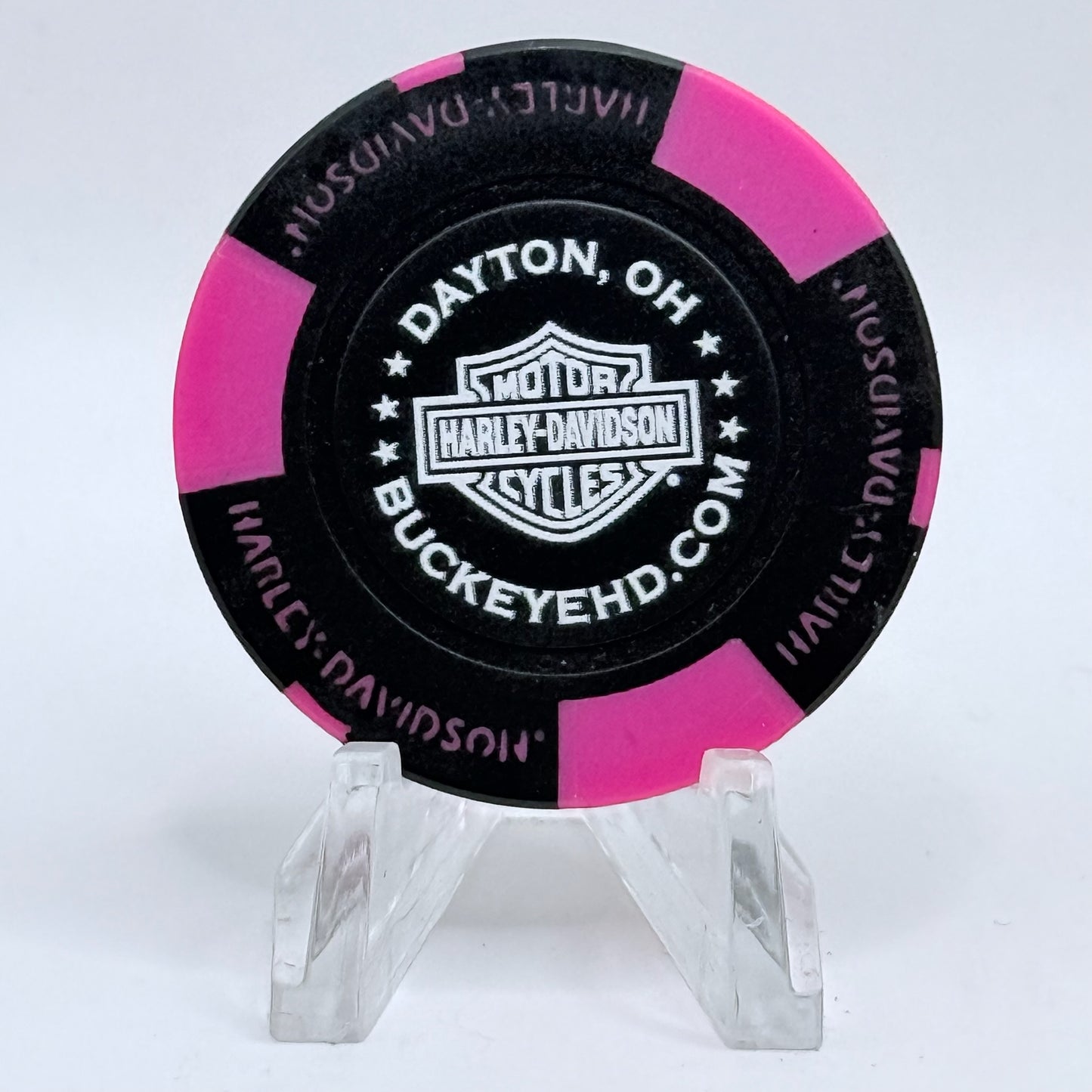 Harley-Davidson - Buckeye Dayton Ohio Series 3 Advertising Chips