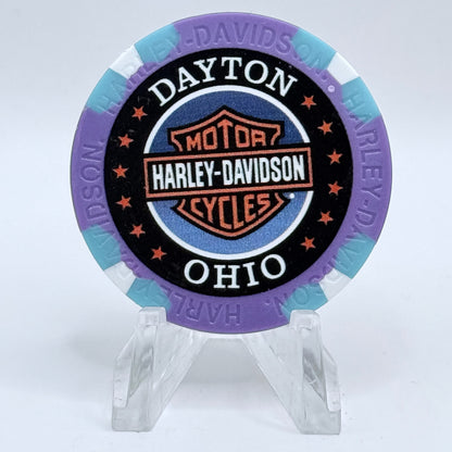 Harley-Davidson - Buckeye Dayton Ohio Series 3 Advertising Chips