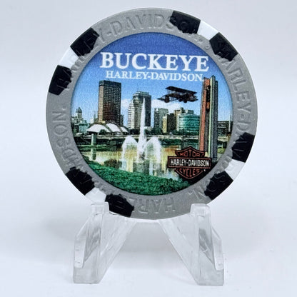 Harley-Davidson - Buckeye Dayton Ohio Series 3 Advertising Chips