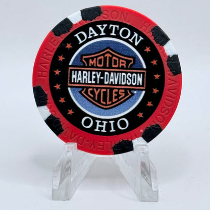 Harley-Davidson - Buckeye Dayton Ohio Series 3 Advertising Chips