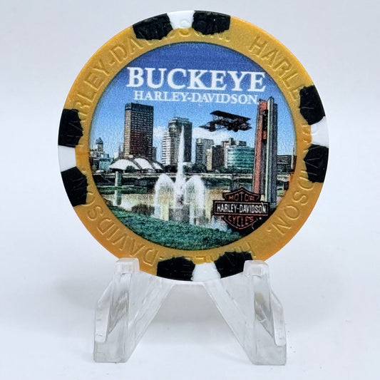 Harley-Davidson - Buckeye Dayton Ohio Series 3 Advertising Chips