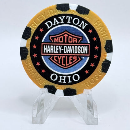 Harley-Davidson - Buckeye Dayton Ohio Series 3 Advertising Chips