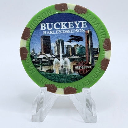 Harley-Davidson - Buckeye Dayton Ohio Series 3 Advertising Chips