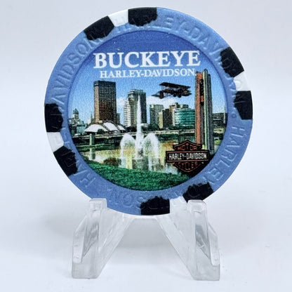 Harley-Davidson - Buckeye Dayton Ohio Series 3 Advertising Chips