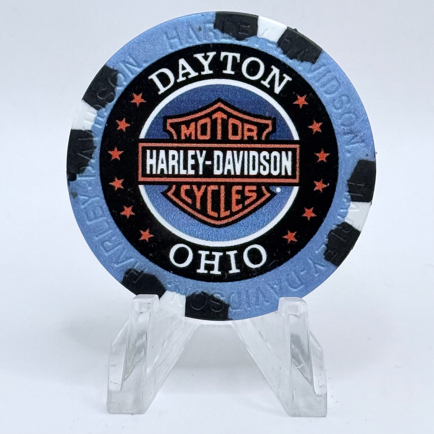 Harley-Davidson - Buckeye Dayton Ohio Series 3 Advertising Chips