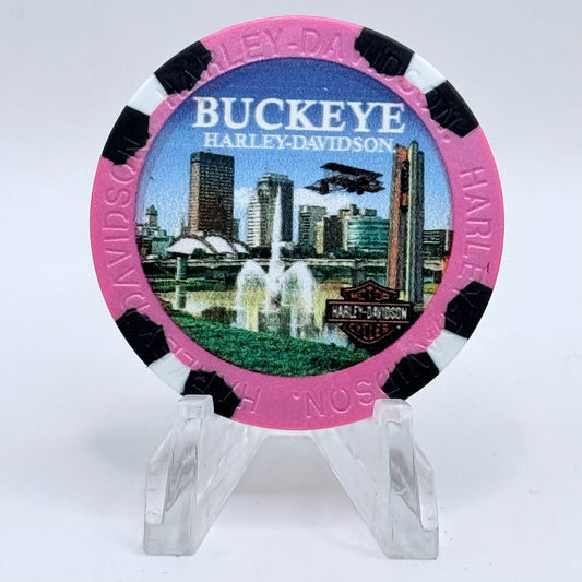 Harley-Davidson - Buckeye Dayton Ohio Series 3 Advertising Chips