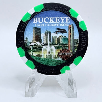 Harley-Davidson - Buckeye Dayton Ohio Series 3 Advertising Chips