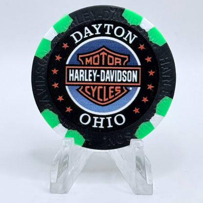 Harley-Davidson - Buckeye Dayton Ohio Series 3 Advertising Chips