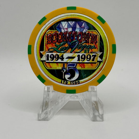 Boomtown Las Vegas Nevada 1997 LE $5 Casino Chip N9363