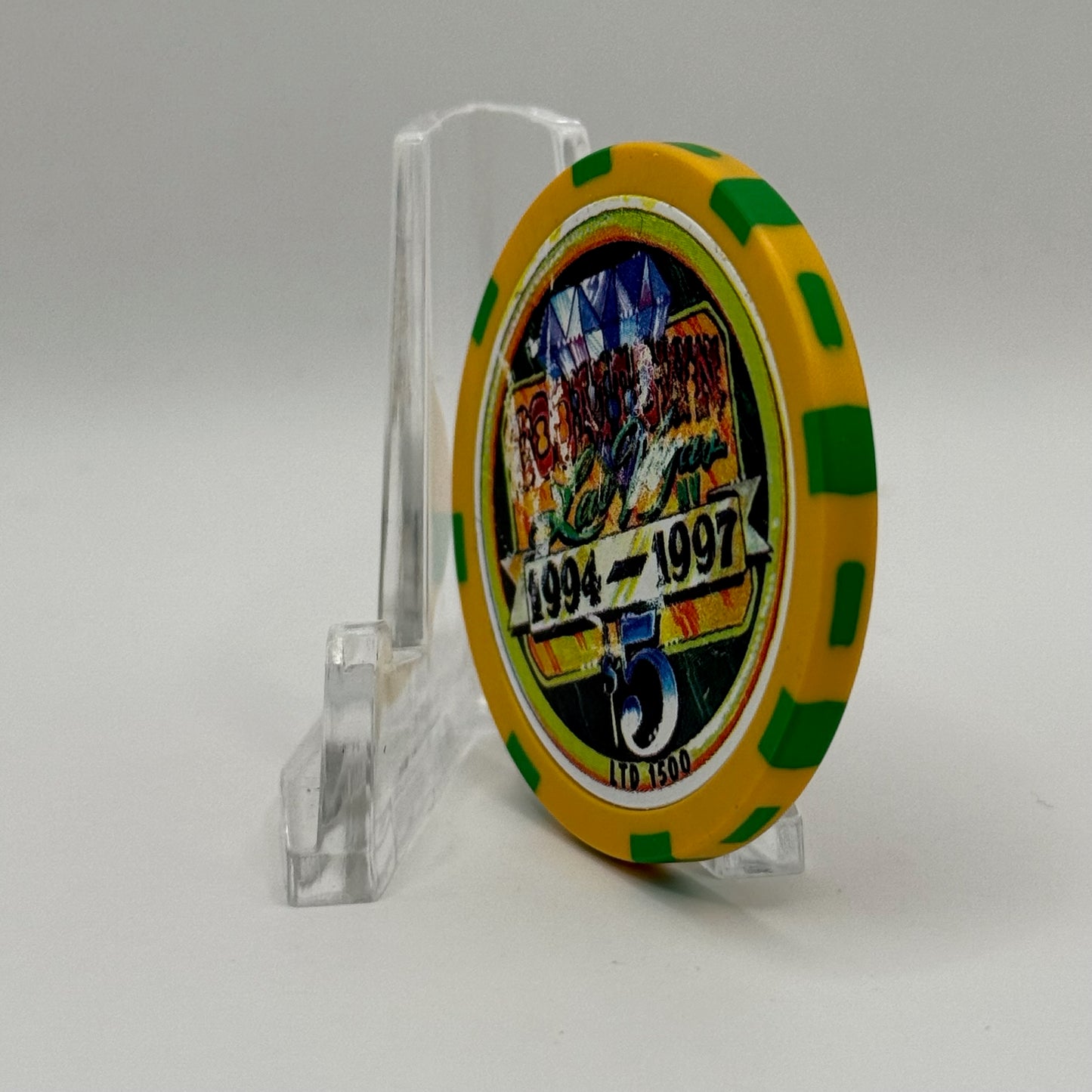 Boomtown Las Vegas Nevada 1997 LE $5 Casino Chip N9363