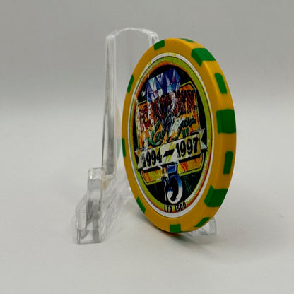 Boomtown Las Vegas Nevada 1997 LE $5 Casino Chip N9363