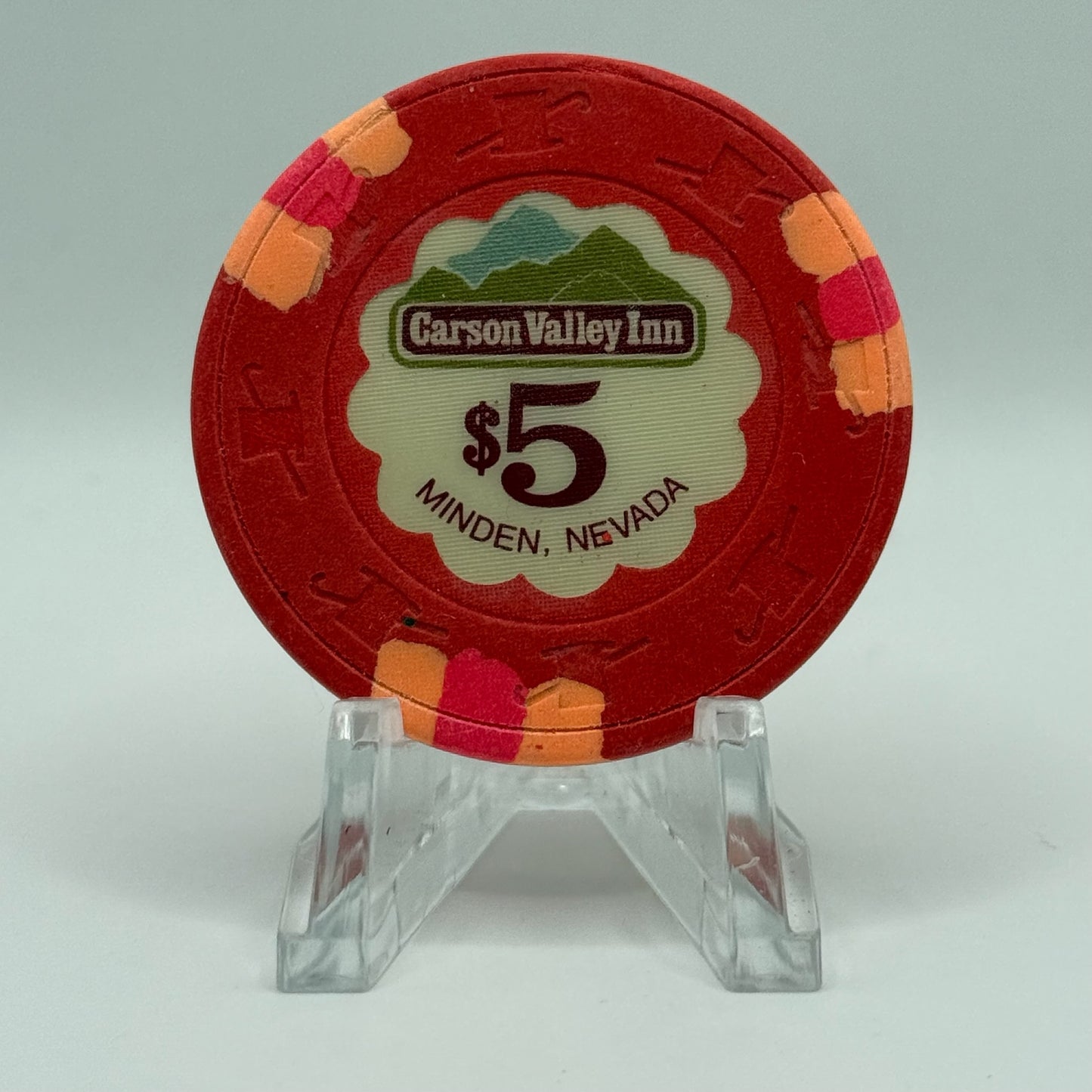 Carson Valley Inn Minden Nevada 1984 $5 Casino Chip N5006