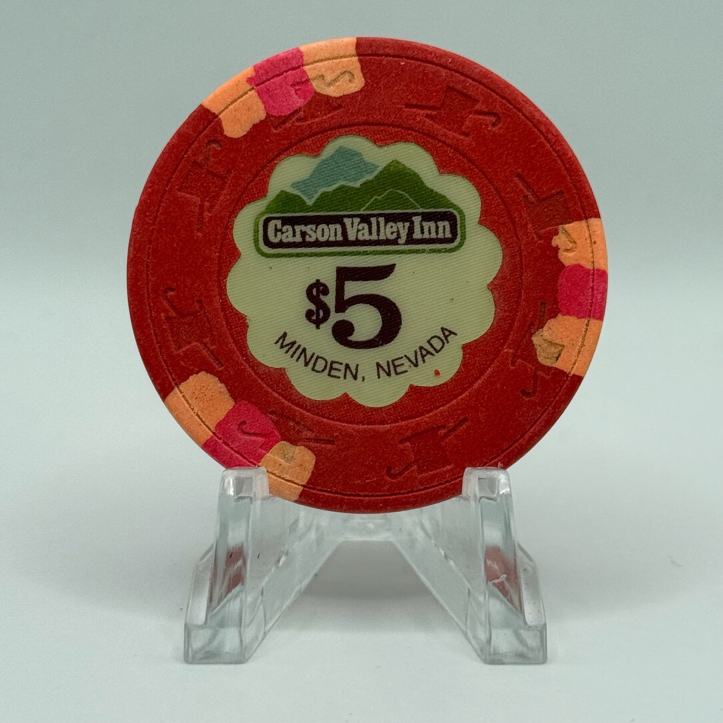 Carson Valley Inn Minden Nevada 1984 $5 Casino Chip N5006