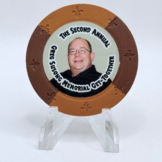 Greg Susong Wellington Kansas 2011 'Greg Susong' Casino Chip
