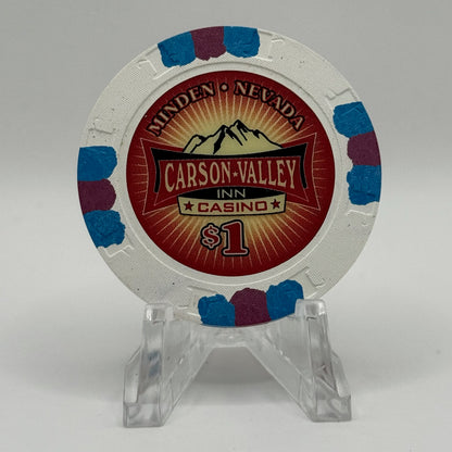 Carson Valley Inn Minden Nevada 2013 $1 Casino Chip D1056