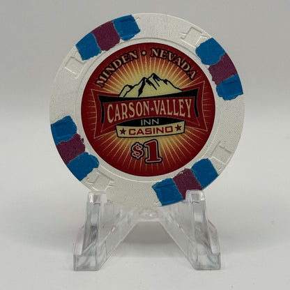 Carson Valley Inn Minden Nevada 2013 $1 Casino Chip D1056