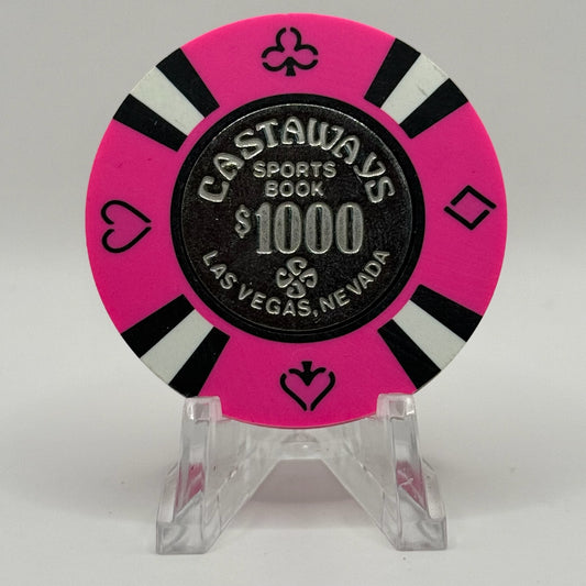 Castaways Las Vegas Nevada LE $1000 Imitation Chip N1437