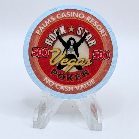 Palms Casino Resort Las Vegas Nevada 2004 Series 27 $500 NCV Casino Chip E3938