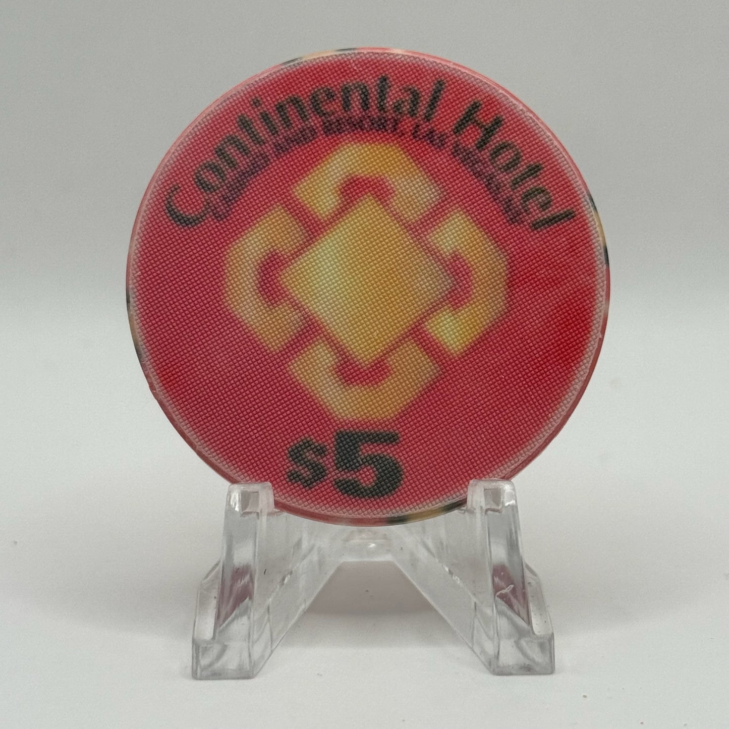 Continental Hotel Las Vegas Nevada 1996 $5 Casino Chip N0672