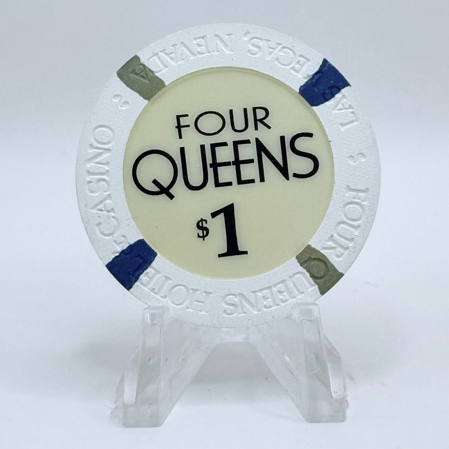 Four Queens Las Vegas Nevada 2002 $1 Casino Chip E0516