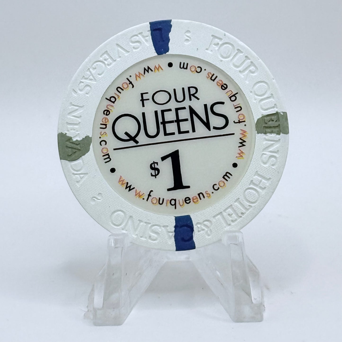 Four Queens Las Vegas Nevada 2002 LE $1 Casino Chip E0515