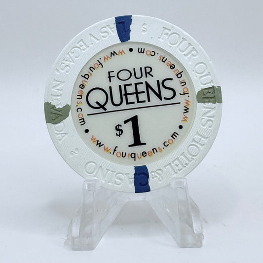 Four Queens Las Vegas Nevada 2002 LE $1 Casino Chip E0515