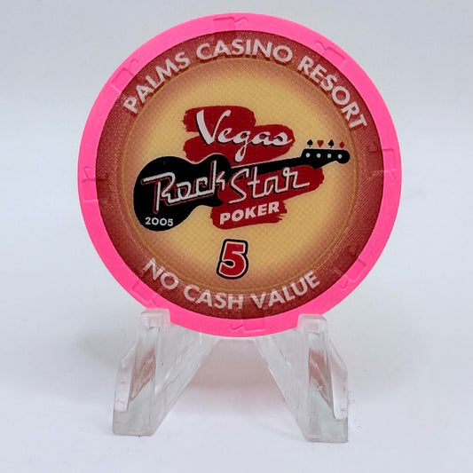 Palms Casino Resort Las Vegas Nevada 2005 Series 53 $5 NCV Casino Chip E5838