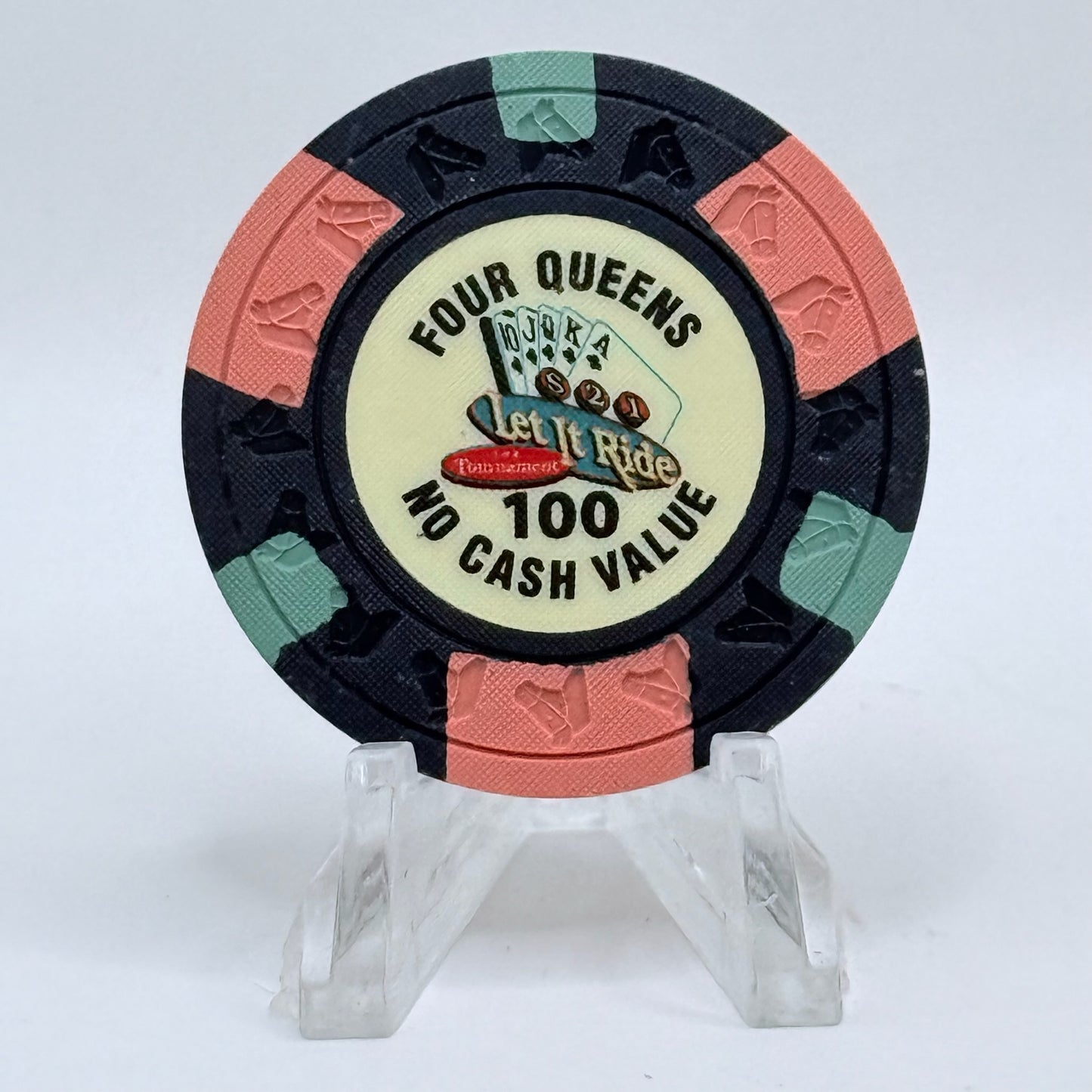 Four Queens Las Vegas Nevada 1996 Series 99 $100 NCV Casino Chip N8380
