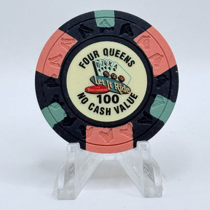 Four Queens Las Vegas Nevada 1996 Series 99 $100 NCV Casino Chip N8380