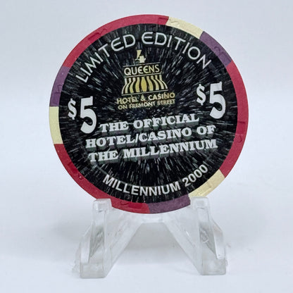 Four Queens Las Vegas Nevada 1999 LE $5 Casino Chip V4229