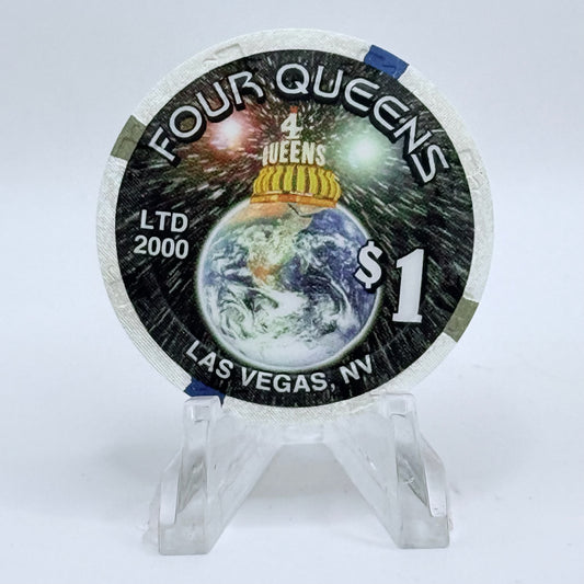 Four Queens Las Vegas Nevada 1999 LE $1 Casino Chip V4177