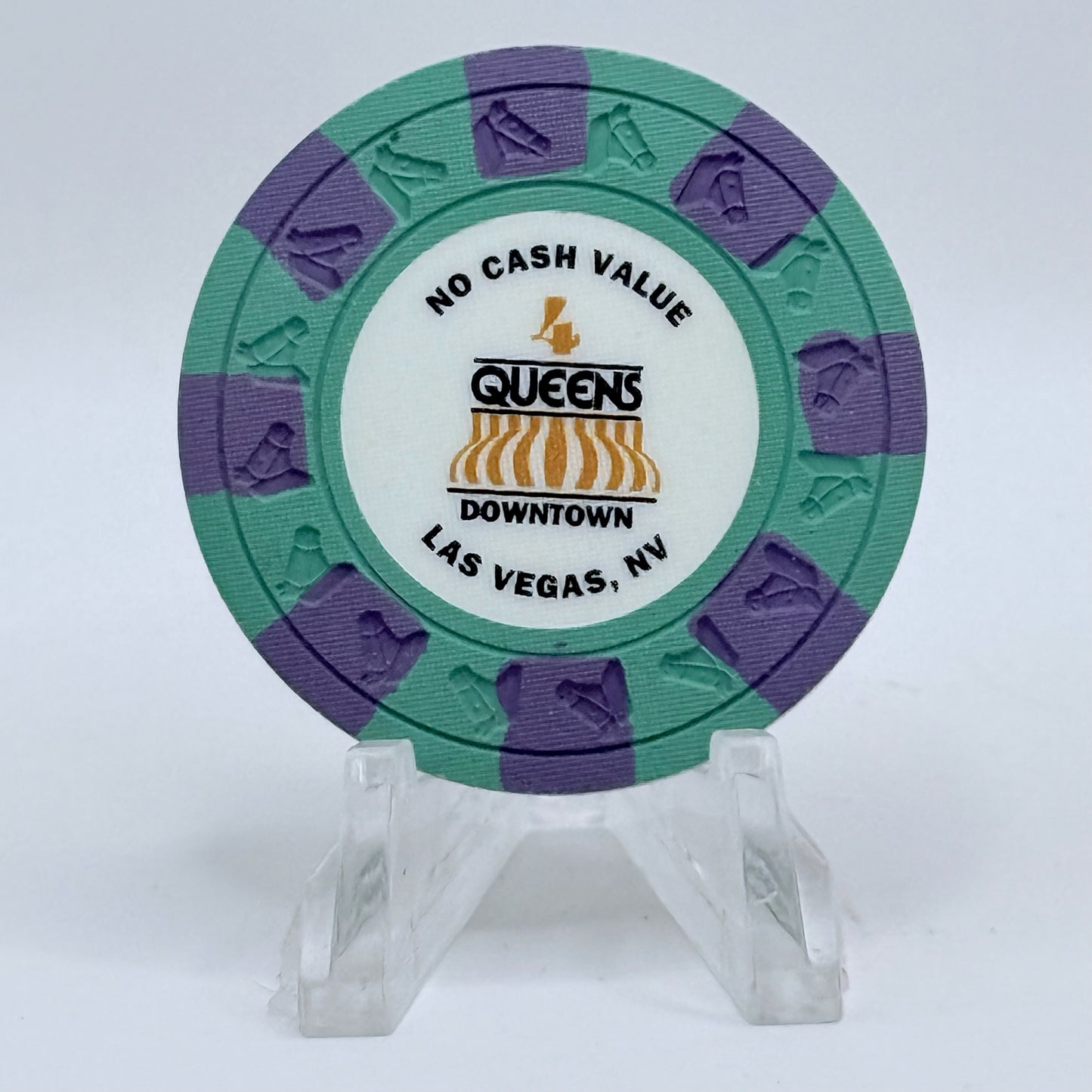 Four Queens Las Vegas Nevada 1996 $25 NCV Casino Chip N8376