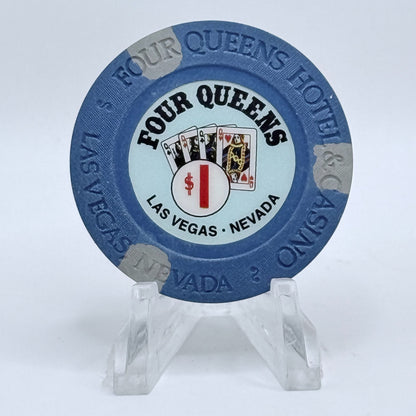 Four Queens Las Vegas Nevada 2001 LE $1 Casino Chip V8525